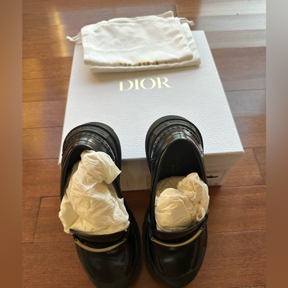 Dior Black Loafers - Picture 7 of 9